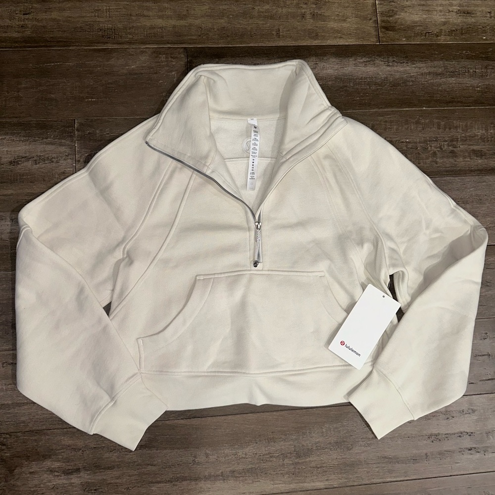 Lululemon Scuba Oversized Half-Zip Hoodie Funnel Neck XS/S